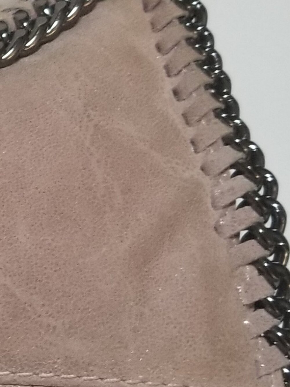 Lavorazione Artigiana Genuine Leather Crossbody Bag Mauve Italy Clutch - Picture 5 of 15